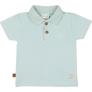 Frogs and Dogs - Dino Piqué Polo | Cloud Blue - Katoen - Maat 92