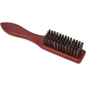 Beard Barber Fade Brush Nylon Cleaning Trimming Barber Blade Brush for Men - Family Grooming Tool .