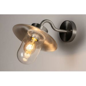 Lumidora Wandlamp 73892 - Voor buiten - FOREST - E27 - Aluminium - Metaal - Buitenlamp - IP44