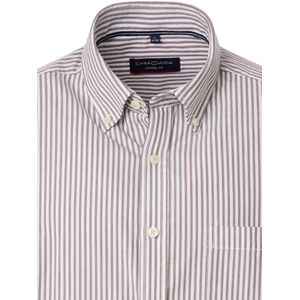 Casa Moda Casual Gestreept Overhemd Button Down Boord - XXL