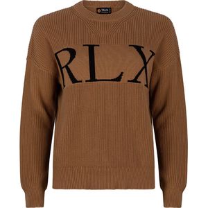 Rellix Crewneck Knitted Rlx Truien & Vesten Meisjes - Sweater - Hoodie - Vest- Camel - Maat 140