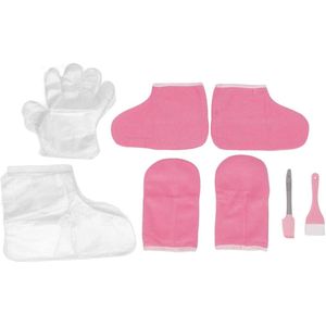 Paraffine hand-voethandschoenen en voeringen - Flanellen warme handschoenen en wanten voor Hot Spa Wax-behandeling - Herbruikbare SPA warmtetherapie met isolatie
