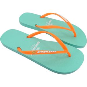 BRASILERAS - Classic Combi Neon - Badslippers - Neon - Comfortabel