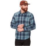 Marmot Fairfax Novelty Light Weight Flannel Overhemd Met Lange Mouwen Blauw S Man