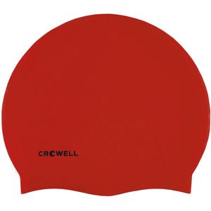 Crowell Mono Breeze Siliconen Zwemmuts - Rood