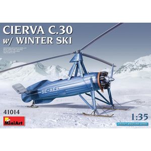 Miniart - Cierva C.30 W. Winter Ski 1:35 (1/20) * - MIN41014 - modelbouwsets, hobbybouwspeelgoed voor kinderen, modelverf en accessoires