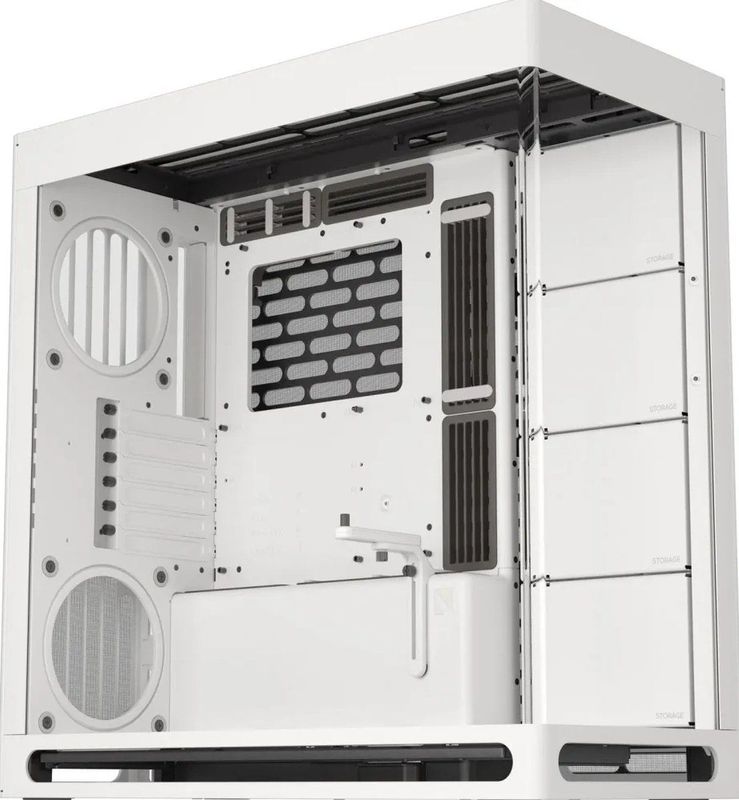 HAVN HS 420 - Midtowermodel ATX - Tempered Glass - wit