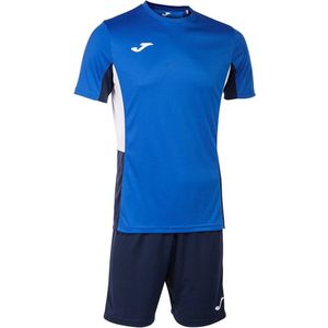 Joma Set Donau II koningsblauw marineblauw wit