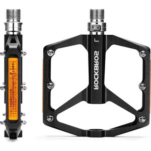 Pedalen met Reflectoren - Platform Aluminium Legering - Anti-Slip - Ultralight - 9/16 Inch - MTB Rennfiets BMX E-Bike
