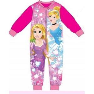 Princess onesie pyjama - roze - Disney Prinses huispak - maat 110