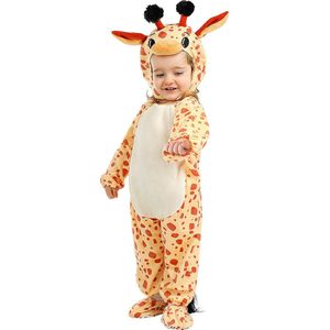 FUNIDELIA Giraffen kostuum voor baby - 12-24 mnd (81-92 cm) - Bruin
