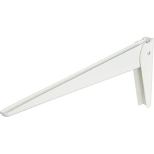 Plankdrager opvouwbaar wit 40cm