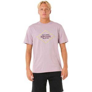 Rip Curl Surf Revival Yo Mumma T-shirt Met Korte Mouwen Paars S Man