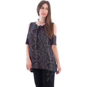 Banned Top -2XL- ESOTERIC Zwart