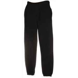 Fruit of the Loom - Classic Elastische Jogginbroek - Zwart - XS