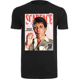 Heren - Mannen - Goede Kwaliteit - T-Shirt - Streetwear - Urban - Modern - Tony Montana - Modern - Scarface - Magazine - Tony Montana Front Cover T-Shirt