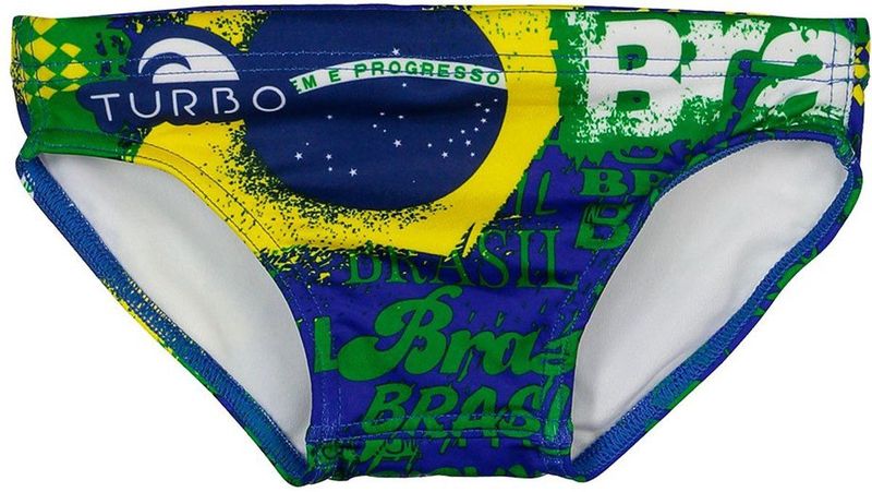 Turbo Happy Brasil Zwemslip Veelkleurig 12-24 Months Jongens