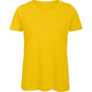 B&C Organic Cotton Inspire Crew Neck T-shirt / Woman CGTW043 - Gold - XS