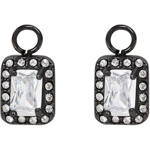 iXXXi Jewelry-Oorring Bedels Celebration-Zwart-Dames Oorbellen