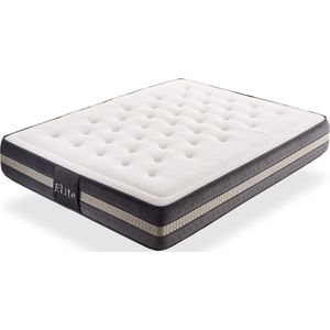 Matras met pocketvering IKON SLEEP ELITE WELLNESS - 135 x 190 cm