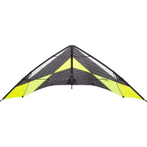 Invento Stuntvlieger Arrow Xl 270 Cm Ripstop/carbon Geel/zwart