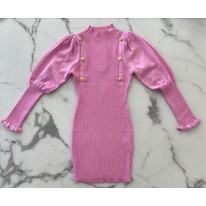 Meisjes jurk ""Roze"", verkrijgbaar in de maten 98.104 t/m 158/164