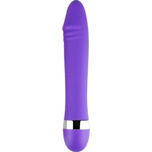 Krachtige Clitoris En G-spot Stimulator voor Vrouwen | Vibrators voor vrouwen | Vibrators voor mannen | Fijne orgasmes | Massage | 18.5cm | Penis vorm | Paars