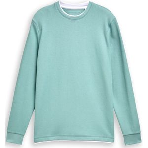 Tom Tailor Denim Shirt met lange mouwen in 2-in-1-look