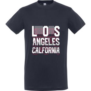 T-Shirt 359-01 Los Angeles - Navy, S