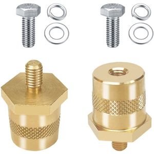 EXCITAT M8-accuklemadapter - Auto-accuklem - Accuklem - Accuklem - Auto-accuklem - met M8-buitendraad - met roestvrijstalen schroeven