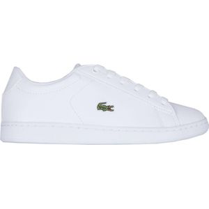Lacoste Carnaby Evo JR Sneaker Sneakers - Maat 31 - Unisex - wit/groen/blauw