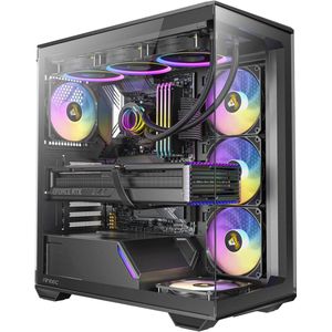 AMD Ryzen 7 8700 High-End Game PC Waterkoeling - Nvidia GeForce RTX5060 8GB - 32GB DDR5 – 2TB SSD - WiFi 6E/Bluetooth 5.3/LAN 2.5Gbps - Gamer C3 Black RGB