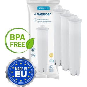 Wessper waterfilter voor Jura koffiemachines - Claris blue - Filter 71311 - 67007 - 71312 impressa Micro Giga C F J Z - 3 stuks