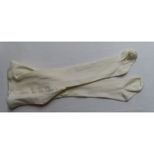 Maillot - Collant - Kousenbroek - Ecru - Effen - 12 / 24 maand