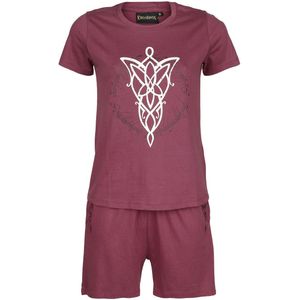 The Lord Of The Rings Evening Star Pyjama bordeaux XL Katoen -