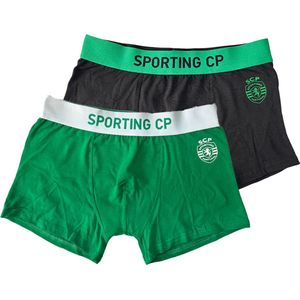 2 boxershorts Sporting CP verpakt in leuk doosje maat medium 'official item