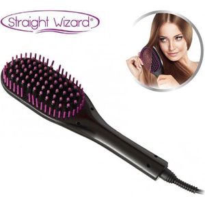 Velform Straight Wizard stijlborstel Keramische styler Haarborstel - Stijltang en borstel - Hair straightener