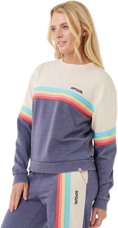 Rip Curl - Surf Revival Crew - Sweatshirt - Zacht - Katoen-Polyester Fleece 250G