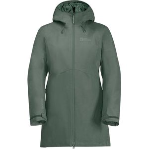Jack Wolfskin Heidelstein Insulated Jacket Women - Outdoorjas - Dames - Groen - Maat XL
