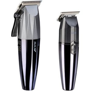 Max Pro - Fade Expert Set - Tondeuse en Trimmer - Professionele Set - Voor Fades en Contouren