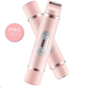 Silky Smooth Scheerapparaat - Silkytwin Shavepro Dames - Elektrische Scheerapparaten Vrouwen - Scheerapparaat - Epilator - Dames - Shaver - Ladyschaver - Haar Verwijderaar - 2 in 1 Electric Lady Shaver - Silkpro