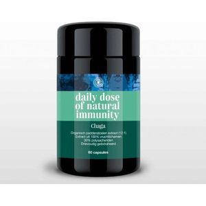 Chaga Paddenstoelen Extract Capsules Foodsporen 60 Stuks