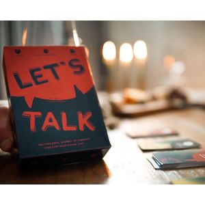 Let's Talk Familie Editie Spelletjes Kaartspellen Voor Volwassenen en Kinderen – Vragen Spel
