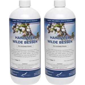 Handzeep Wilde Bessen 1 liter - set van 2 stuks