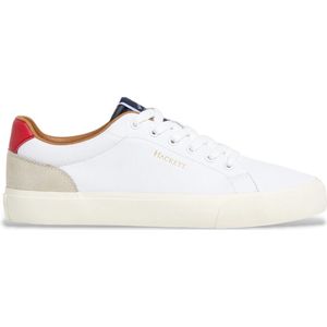 Hackett - HMS200035 Blake Dean - Leren Sneakers - Wit - Casual