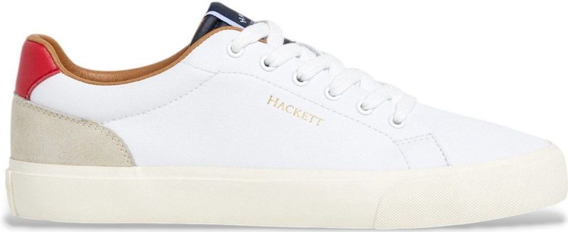 Hackett - HMS200035 Blake Dean - Leren Sneakers - Wit - Casual