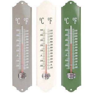 Metalen thermometer kleurkeuze