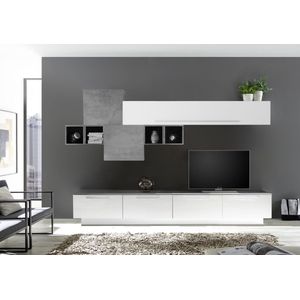 Benvenuto Design Bex TV-wandmeubel 20 Wit / Beton