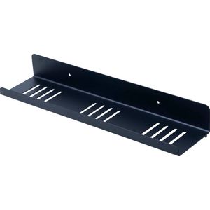Sanics Doucherek zonder boren – Zelfklevend badrek - Doucherekjes - Douchebakje Hangend - Douchemand – Zwart - 40CM