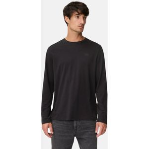 CAMEL ACTIVE - Shirt - Zwart - Lange Mouw - Normale Pasvorm